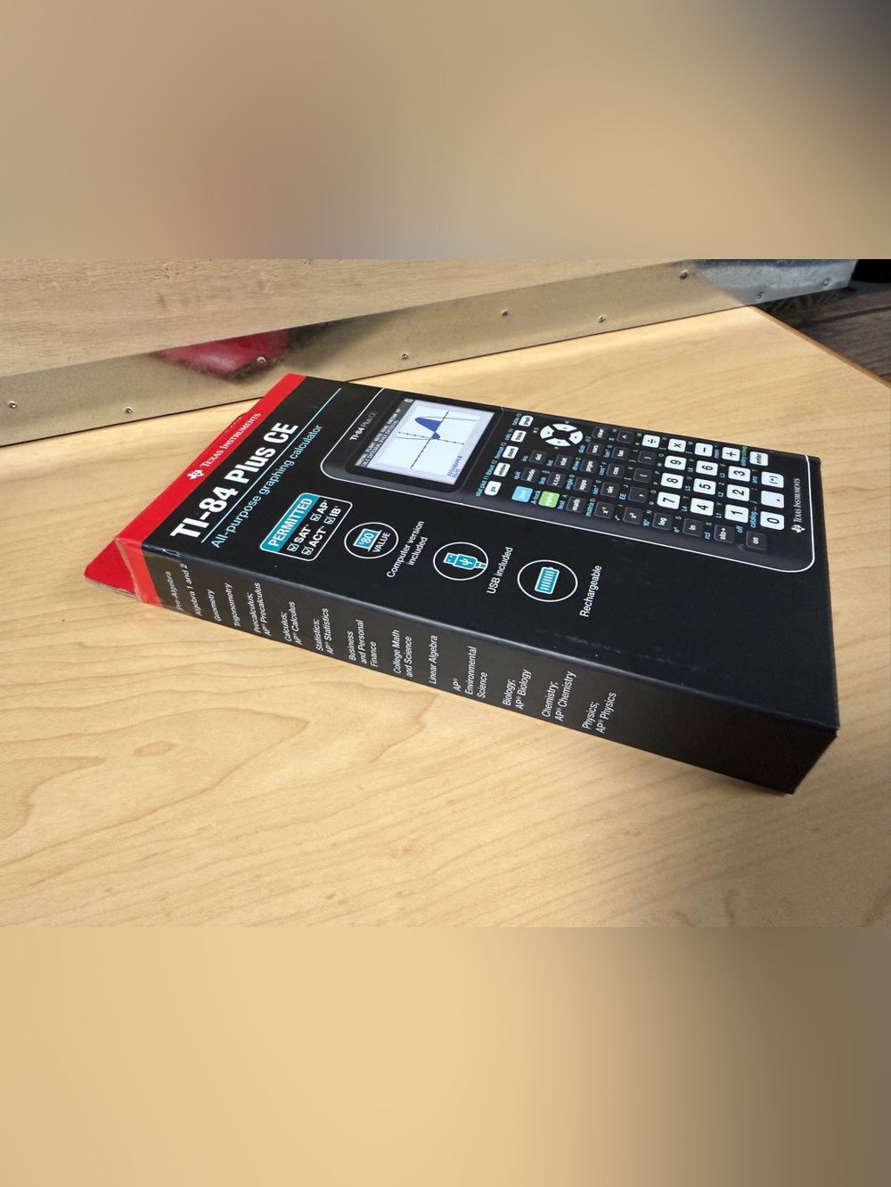 TI-84 Plus CE Color Graphing Calculator (NEW) - Picture 8 of 10